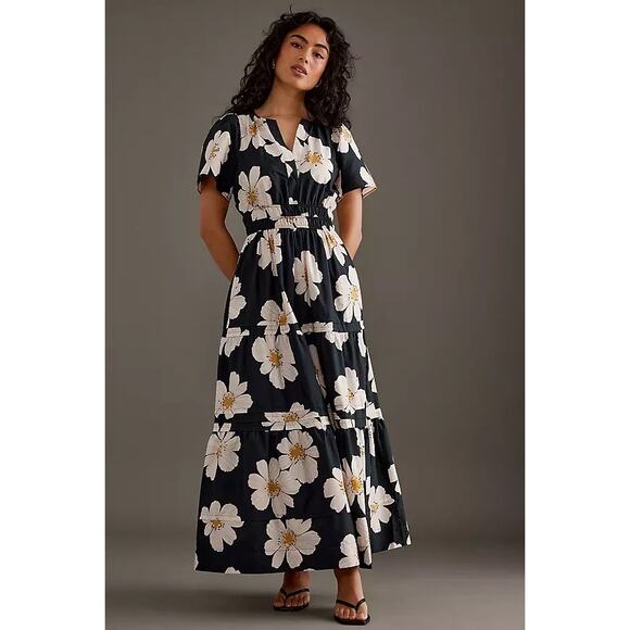 Anthropologie Dresses & Skirts - Anthropologie The Somerset Floral Maxi Dress Medium